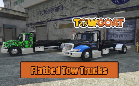 Discover the Unique Features of Flatbed Tow Trucks