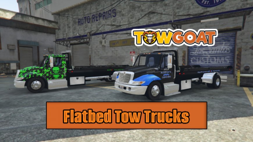 Discover the Unique Features of Flatbed Tow Trucks